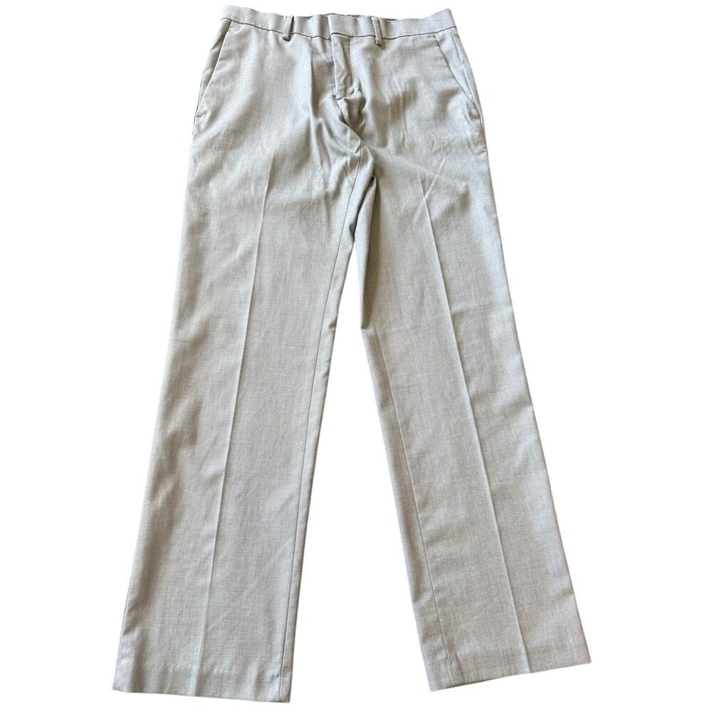 Kenneth Cole Mens Dress Pants 31X30 Gray Slacks Formal Business Career Classic